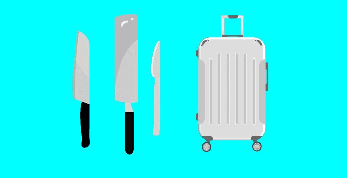 Кухонные ножи в сдаваемом багаже: Будьте внимательны!